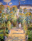 The Artist's Garden at Vétheuil, 1880, National Gallery of Art