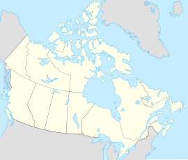 Вотерлу на карти Канаде