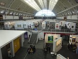 Exhibition stands at the 2022 London Art Fair