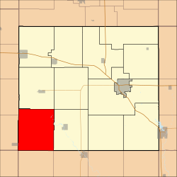 Location in Floyd County