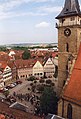 Marktplatz und Stiftskirche