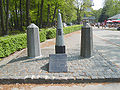 Highest point in the European Netherlands at the summit of Vaalserberg.