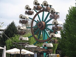 Ruota dei Pionieri, Minitalia Leolandia Park, Province of Bergamo, Lombardy, Italy