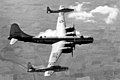 汤姆汤姆計畫：波音B-50，與F-84雷霆機。