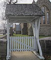 Lychgate at St. Anne's Chapel (Fredericton), New Brunswick