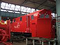 "Meiningen" snow plough in the workshop, 2007 Steam Festival