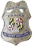 Badge of the Baltimore Police Department