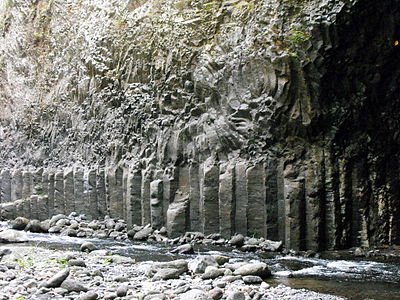 Columnar basalt