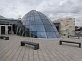 TDD skylight on the roof terrace of Liverpool Central Library