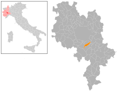 Vigliano d'Asti – Mappa