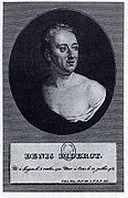 Gravure de Pierre François Bertonnier d'après le portrait d'Anna Dorothea Therbusch, vers 1800