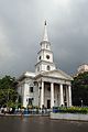 St. Andrew's Church in the center of the square