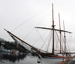 奥斯陆的高桅横帆船