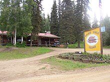 photograph of Golden Eagle Saloon in Ester, AK