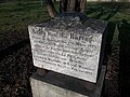 Plaque to Georg Baring in Hanover