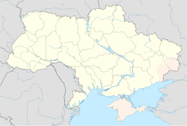 基辅在乌克兰的位置