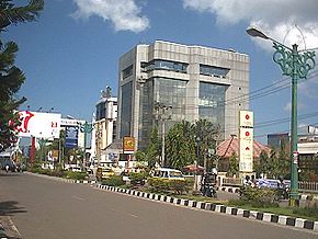 Jl.Lambung Mangkurat, a street in Banjarmasin city