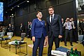 Polish Prime Minister Beata Szydło with Xavier Bettel (2017)