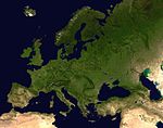 Satellitenbild Europas