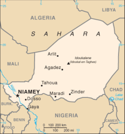 Мапа Нігеру