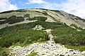 La muntanya Popadia, al massís dels Gorgani, serralada dels Carpats.