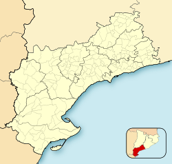 Alcanar is located in Province of Tarragona