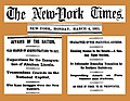 05:29, 28 September 2020 — Abe Lincoln inauguration - NYTimes (1861)