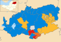 2011 results map