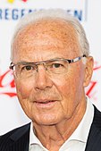 Franz Beckenbauer at age 74 in 2019