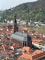 Heiliggeistkirche seen from the castle