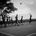 Image 5A Kenyan college basketball team practicing, 2016