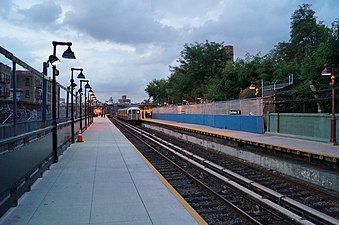 Platforms during renovation