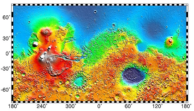 火星地图