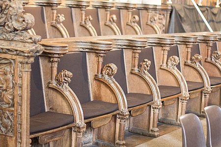 Choir stalls in Cologne Cathedral