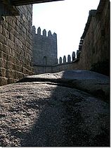 Interior del Castell de Guimarães.