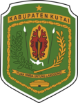 Emblem of Kutai Regency, now called Kutai Kartanegara Regency and has a new Emblem
