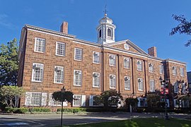 Old Queens, the oldest building at Rutgers University