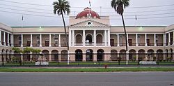 Parliament in Georgetown.