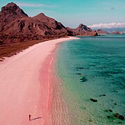 Pink Beach, Padar Island, Komodo National Park