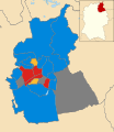 2010 results map