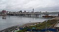 Taipei Bridge seen from Sanchong in 2005