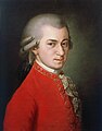 Wolfgang Amadeus Mozart postuum, in 1819 geboren op 27 januari 1756