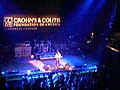Eddie Vedder on stage with Pearl Jam in Portland, Oregon on July 20, 2006.