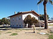 Side view of the Old Path Church .