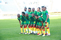 The Cameroon national football team in 2009
