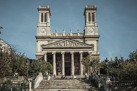 St. Vincent de Paul church facade