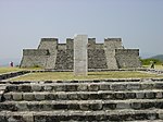 Mexico xochicalco pyramids.