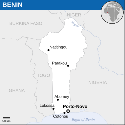 Benin konumu