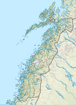 Bleikvatnet is located in Nordland