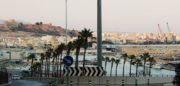 Entrada a la ciudad de Almería